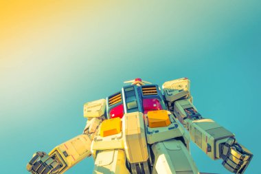 Boyutu Gundam performansları dışında Divercity Tokyo Plaza, Oda tam