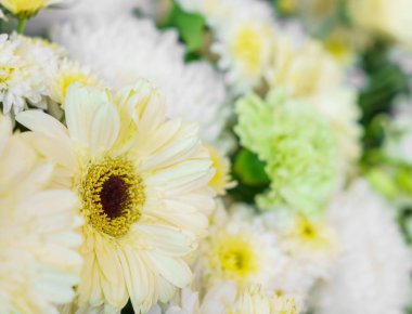 Sevgililer ve düğün sahne güzel çiçekler