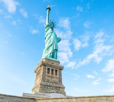 Özgürlük Anıtı, New York City, Amerika Birleşik Devletleri .