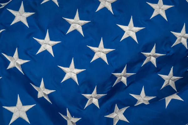 Closeup of American flag . — Φωτογραφία Αρχείου