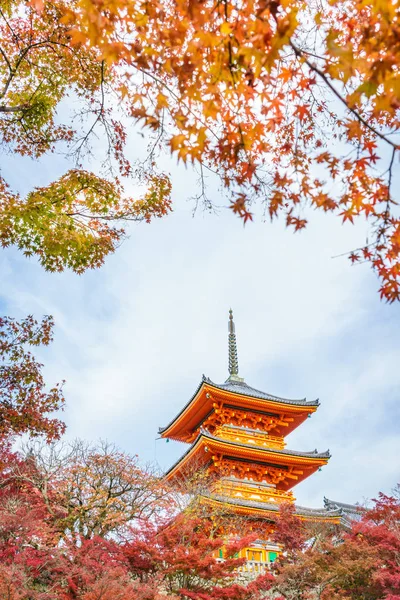 美丽的建筑，在清水寺京都，日本 — 图库照片