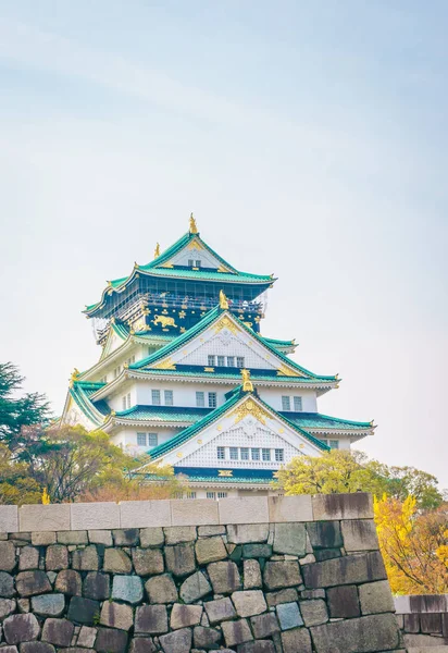 Kasteel Osaka in Osaka Japan — Stockfoto