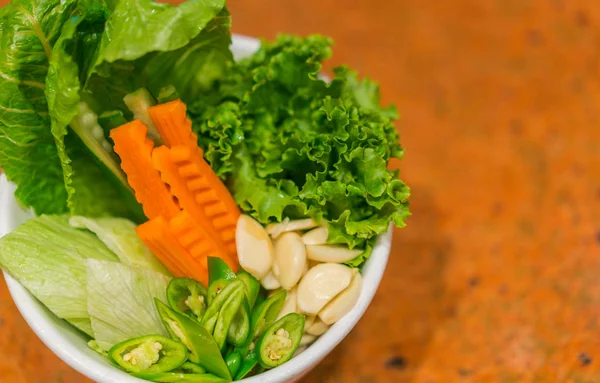 Set of fresh vegetables . — Stock Photo, Image