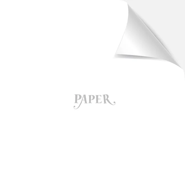 Paper Corner Folds. Vector illustration — Stock Vector