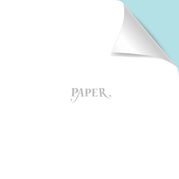 Paper Corner Folds. Vector illustration — Stock Vector