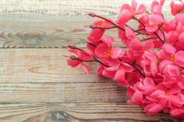 Çin yeni yılı dekorasyon ahşap duvar .