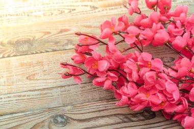 Çin yeni yılı dekorasyon ahşap duvar .