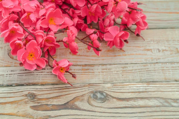 Decoración de año nuevo chino en pared de madera  . — Foto de Stock