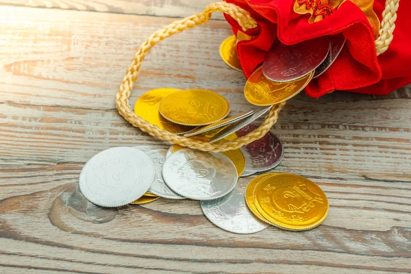 Çin yeni yılı dekorasyon ahşap duvar., Çince karakterler te