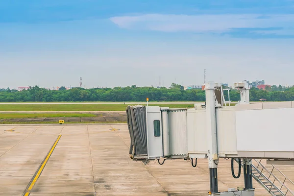 Airport terminal boarding gate . — Stock Photo, Image