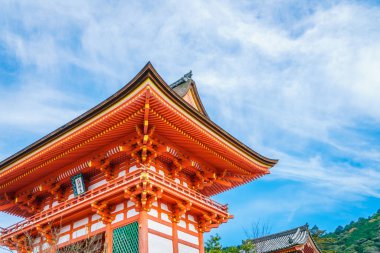 Güzel mimarisi Kiyomizu-dera Tapınağı, Kyoto, Japonya