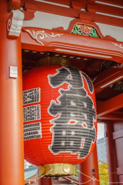 Japonya'da Asakusa Sensoji-ji Tapınağı