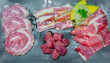 Çiğ et. Gıda arkaplanı.