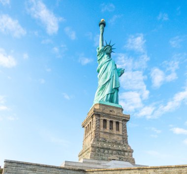 Özgürlük Anıtı, New York City, Amerika Birleşik Devletleri .