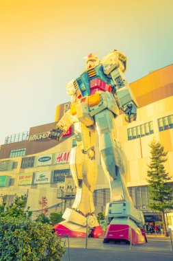 Boyutu Gundam performansları dışında Divercity Tokyo Plaza, Oda tam