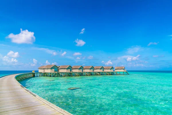 Güzel su Villa tropikal Maldivler Island  .