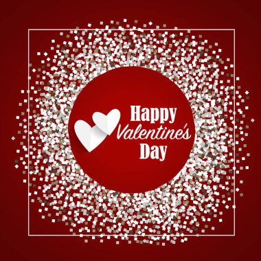 Sevgiliye arka plan tasarımı. Vektör çizim