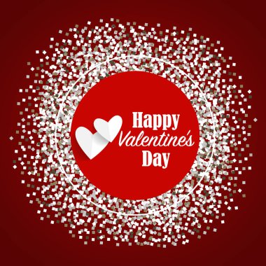 Sevgiliye arka plan tasarımı. Vektör çizim