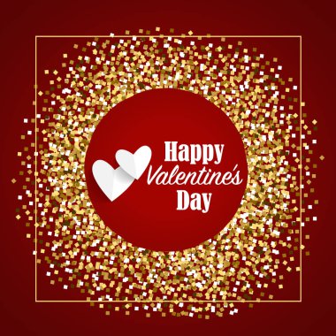 Sevgiliye arka plan tasarımı. Vektör çizim