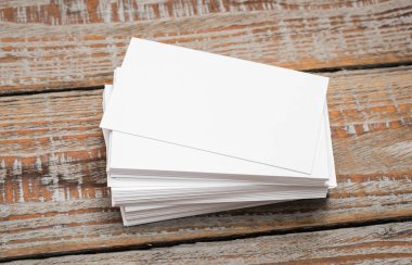 Kartvizit ahşap tablo .