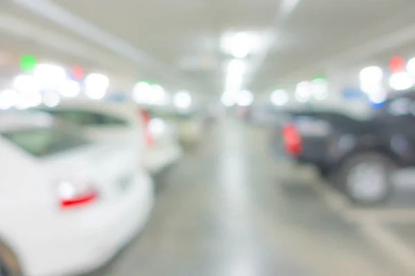 Abstract blur car park background  . — Stock Photo, Image