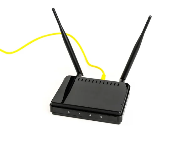 Router inalámbrico sobre fondo blanco . —  Fotos de Stock