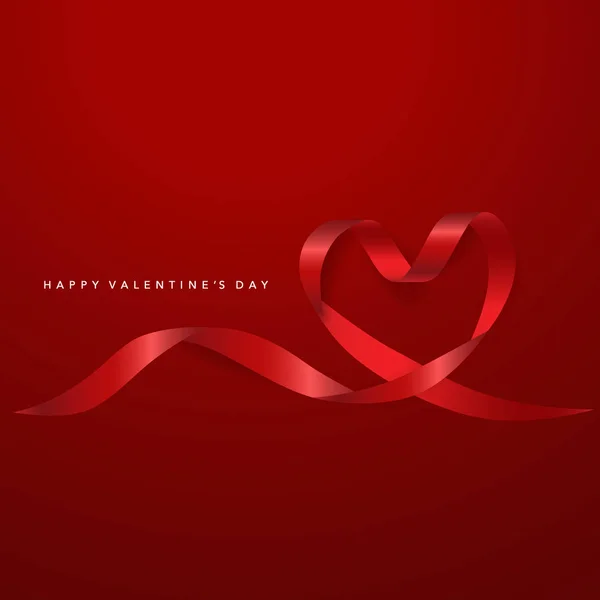Día de San Valentín diseño de fondo. Ilustración vectorial — Vector de stock