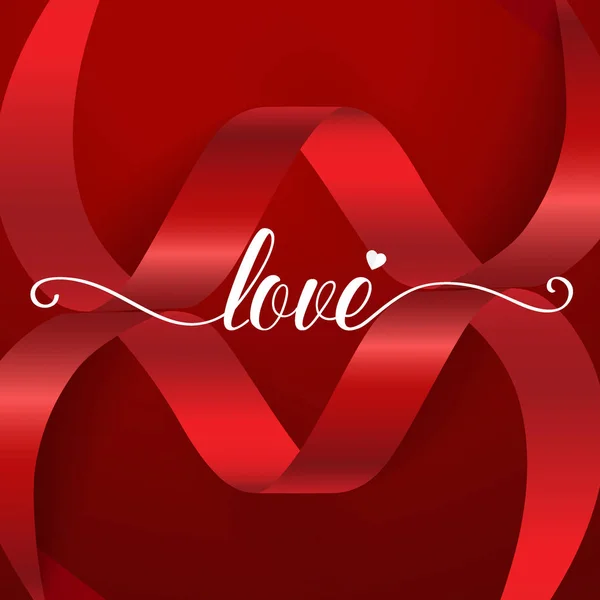 Valentine design de fundo dia. Ilustração vetorial — Vetor de Stock