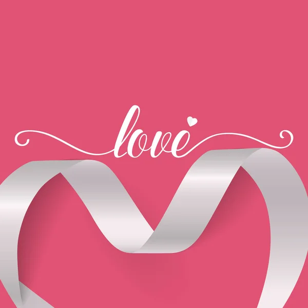 Valentine design de fundo dia. Ilustração vetorial — Vetor de Stock