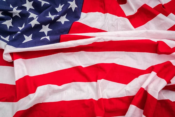 Closeup of American flag . — Stock Photo, Image