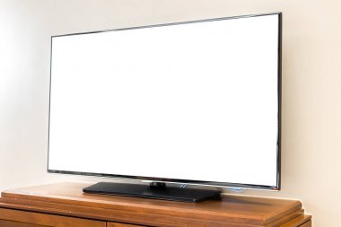 oturma odasında modern televizyon .