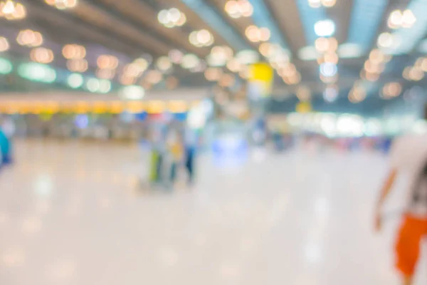 Abstract blur passenger in the airport . — Stock Photo, Image