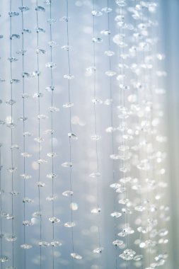 Elmas düğün arka plan için ışık ışınları ile. (Filtre uygulanmış IMAG