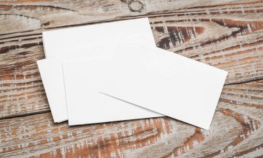 Kartvizit ahşap tablo