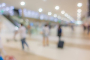 Yolcu havaalanında bulanıklık