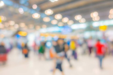 Yolcu havaalanında bulanıklık