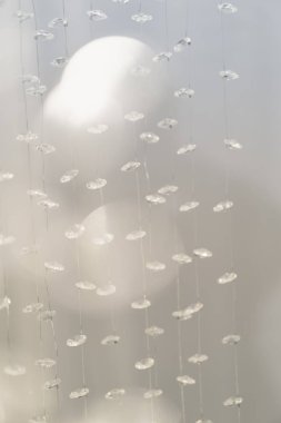 Düğün Arkaplanı İçin Işık Işıklı Elmas (Filtrelenmiş resim işlenmiş vintage efekti. )