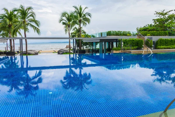 Beautiful Swimming pool in hotel pool resort