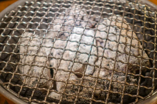 Empty Hot Barbecue Grill — Stock Photo, Image