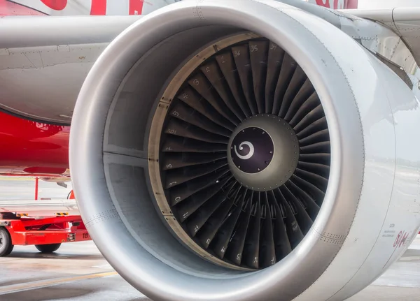 Turbine Engine Airplane — Stock Photo, Image