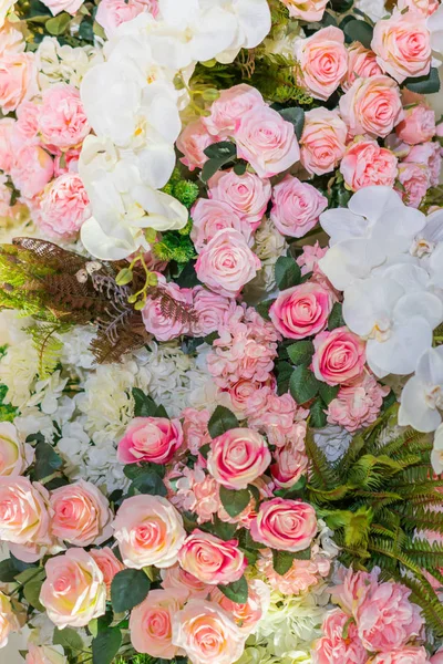 Bellissimi Fiori San Valentino Scena Nozze — Foto Stock