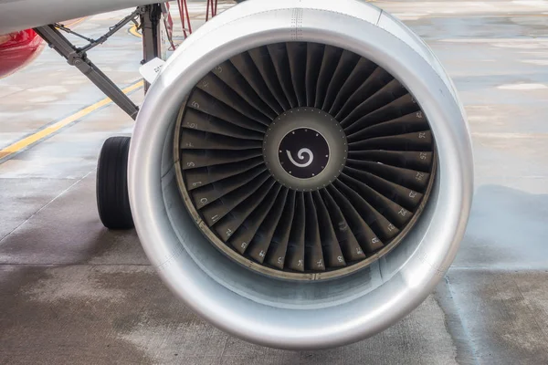 Turbine Engine Airplane — Stock Photo, Image