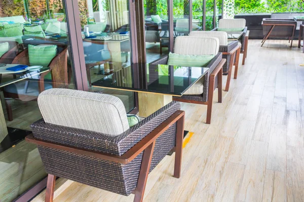 Tables Chaises Dans Restaurant — Photo