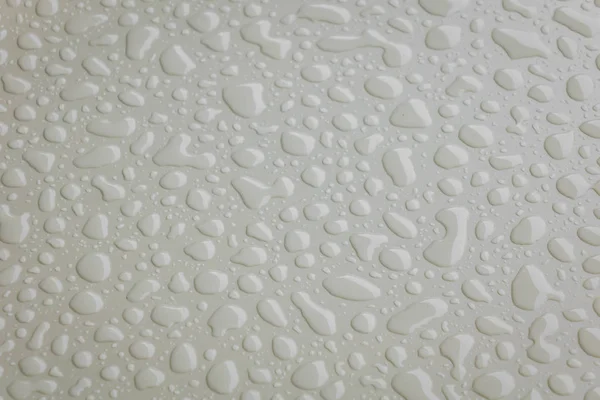 Water Drops White Blackground — Stock Photo, Image