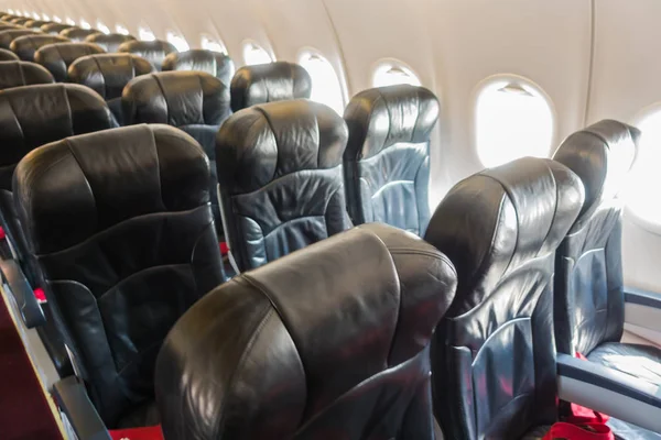 Airplane Seats Cabin — Stock Photo, Image