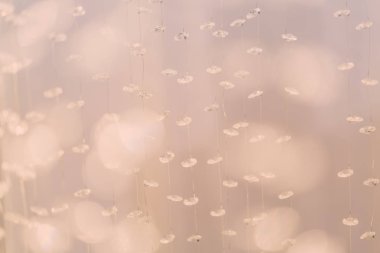 Düğün Arkaplanı İçin Işık Işıklı Elmas (Filtrelenmiş resim işlenmiş vintage efekti. )