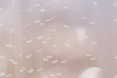 Düğün Arkaplanı İçin Işık Işıklı Elmas (Filtrelenmiş resim işlenmiş vintage efekti. )