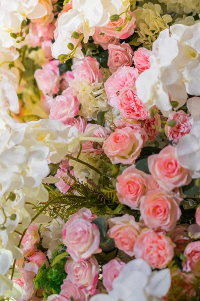 Красиві Квіти Валентинки Весільна Сцена — стокове фото