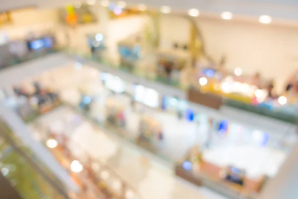 Abstract Blur People Shopping Center — Stock Photo, Image