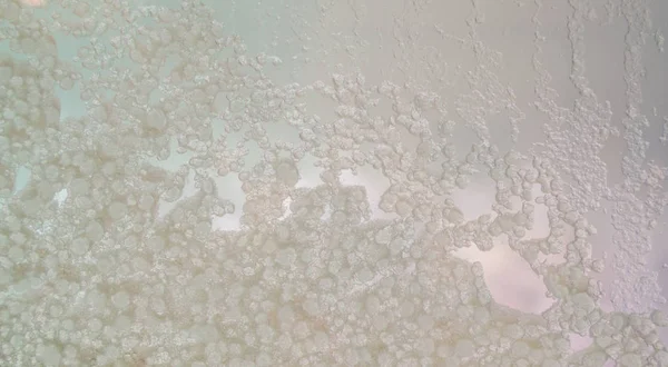 雪に覆われた窓 蔵王山 — ストック写真